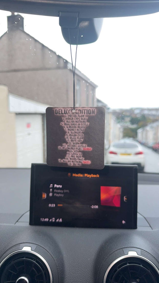 Pack of 3 All or Nothing Air Fresheners [Black ice]